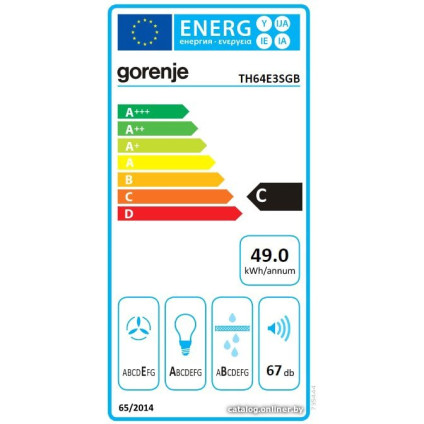 Кухонная вытяжка Gorenje TH64E3SGB