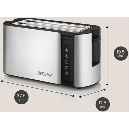 Тостер Zeegma Tostee Chef Easy Srebrny