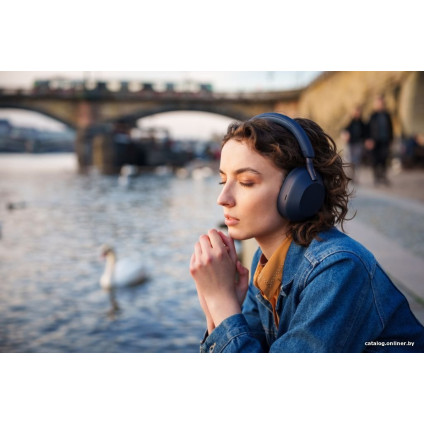 Наушники Sony WH-1000XM5 (темно-синий)