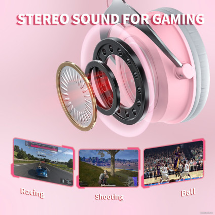 Наушники FIFINE H3 (розовый)