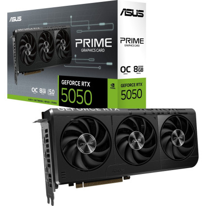 Видеокарта ASUS Prime GeForce RTX 5050 8GB GDDR6 OC Edition PRIME-RTX5050-O8G