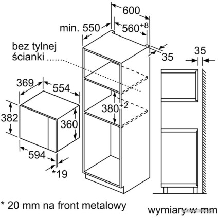 Микроволновая печь Bosch BFL553MS0