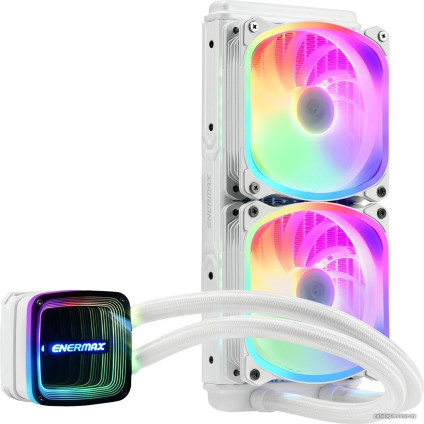 Система жидкостного охлаждения для процессора Enermax AQUAFUSION ADV 240mm ELC-AQFA240-SQA-W
