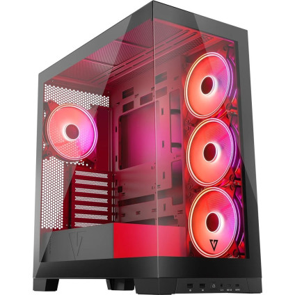 Корпус MODECOM Volcano Space Apex ARGB Midi (черный)