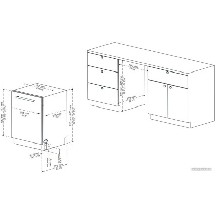 Встраиваемая посудомоечная машина Berg BRGZV60A2