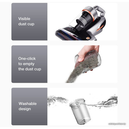 Пылесос для удаления пылевых клещей Jimmy BX7 Pro (серебристый)