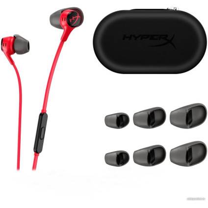 Наушники HyperX Cloud Earbuds II (красный)