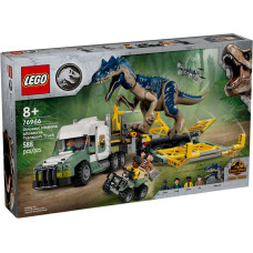 Конструктор LEGO Jurassic World 76966 Миссии динозавров: грузовик для перевозки Аллозавра