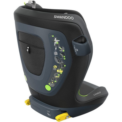 Детское автокресло Swandoo Charlie i-size (chia black)