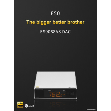 Цифро-аналоговый преобразователь Topping E50 (черный)