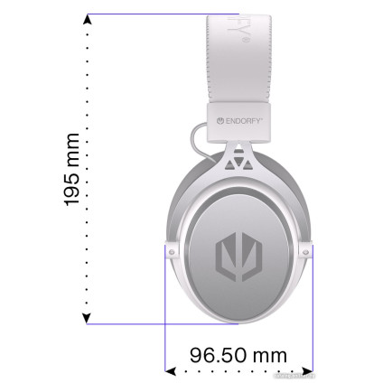Наушники Endorfy Viro (белый)