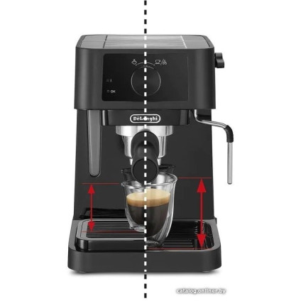 Рожковая кофеварка DeLonghi Stilosa EC230.BK