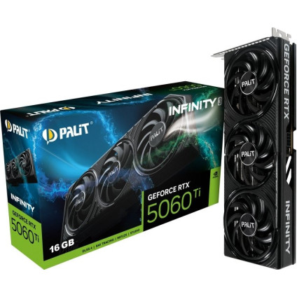 Видеокарта Palit GeForce RTX 5060 Ti Infinity 3 16GB NE7506T019T1-GB2061S