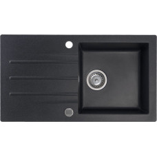 Кухонная мойка Kernau KGS A 50 1B1D Black Metallic