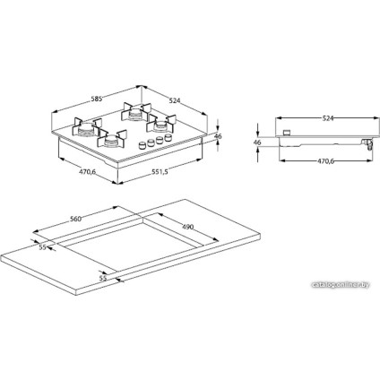 Варочная панель BEKO HILG 64325 SDX
