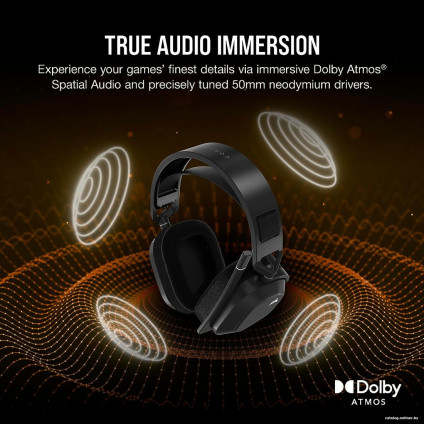 Наушники Corsair HS80 Max (темно-серый)