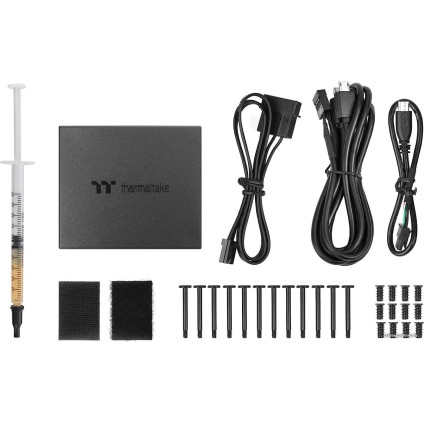 Комплект вентиляторов для корпуса с контроллером Thermaltake SWAFAN 12 RGB Radiator Fan TT Premium Edition White CL-F145-PL12SW-A