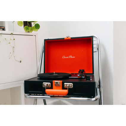 Виниловый проигрыватель Lenco TT-110 (черный/красный)