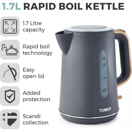 Электрический чайник Tower Scandi T10037G