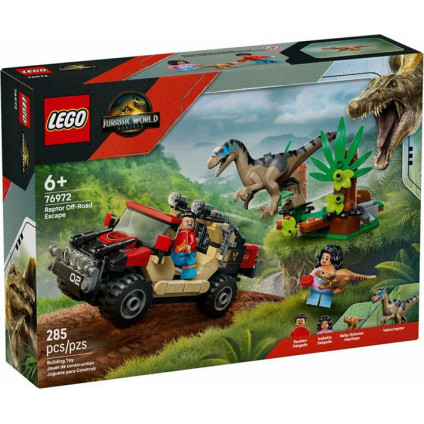 Конструктор LEGO Jurassic World Побег Раптора по бездорожью 76972