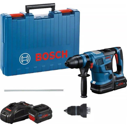 Перфоратор Bosch GBH 18V-34 CF Professional 0611914002 (с 2-мя АКБ, кейс)
