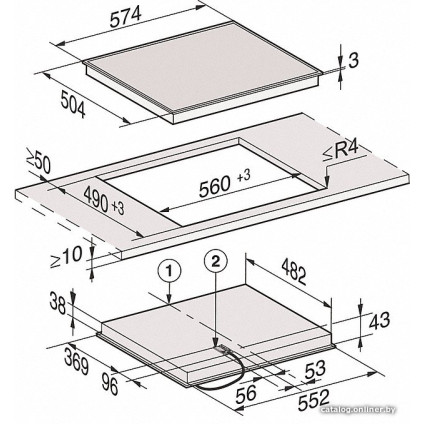 Варочная панель Miele KM 6520 FR
