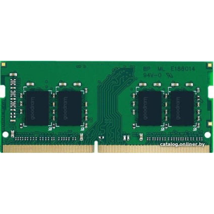 Оперативная память GOODRAM 16GB DDR4 SODIMM PC4-25600 GR3200S464L22S/16G
