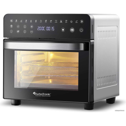 Мини-печь TurboTronic TT-AFO14 (черный/серебристый)