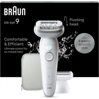 Эпилятор Braun Silk-epil 9 9-041 (серебристый)