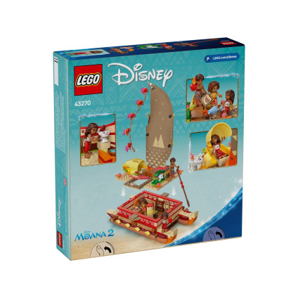 Конструктор LEGO Disney Princess 43270 Моана: приключение на каноэ