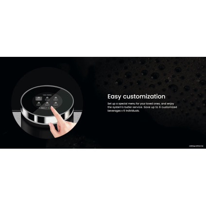 Кофемашина Dr.Coffee H2 (черный/серебристый)