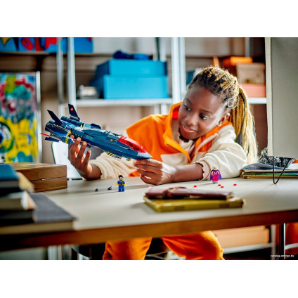 Конструктор LEGO Marvel Super Heroes 76281 Истребитель X-Jet Людей Икс