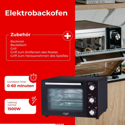 Мини-печь Adler AD 6026