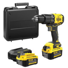 Ударная дрель-шуруповерт Stanley SFMCD715M2K (с 2-мя АКБ, кейс)