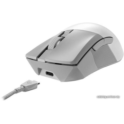 Игровая мышь ASUS ROG Gladius III Wireless AimPoint Moonlight White