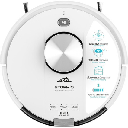 Робот-пылесос ETA Stormio 4237 90000 (белый)