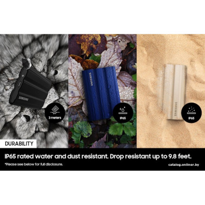 Внешний накопитель Samsung T7 Shield 1TB (черный)