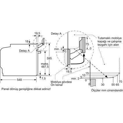 Электрический духовой шкаф Bosch Serie 8 HRG7361B1