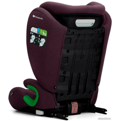 Детское автокресло KinderKraft Junior Fix I-size (бордовый)