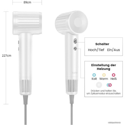 Фен Laifen Retro White