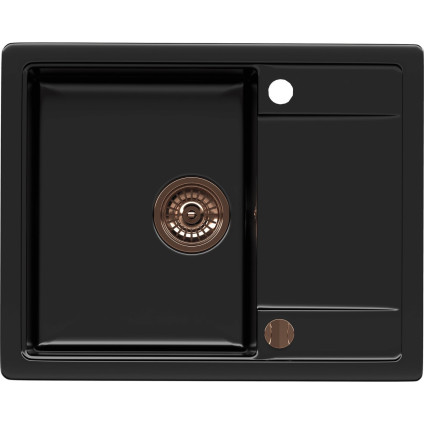 Кухонная мойка Kernau KGS Z 4557 1B1D Deep Black