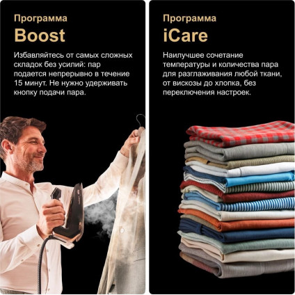 Утюг Braun CareStyle 9 IS9090BK