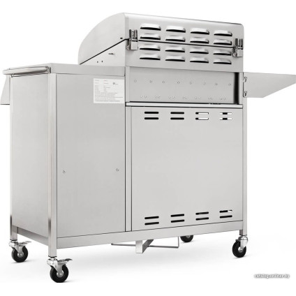 Газовый гриль для дачи Koler Relish v3 (серебристый)