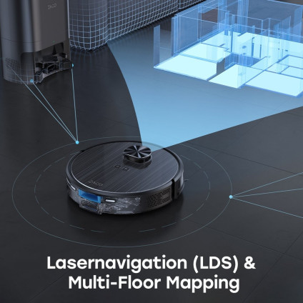 Робот-пылесос Zaco A10 Pro (черный)