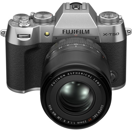 Беззеркальный фотоаппарат Fujifilm X-T50 Body (серебристый)