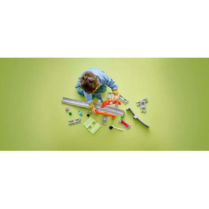 Конструктор LEGO Duplo Железнодорожный мост и пути 10426