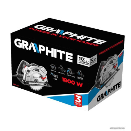 Дисковая (циркулярная) пила GRAPHITE 58G493
