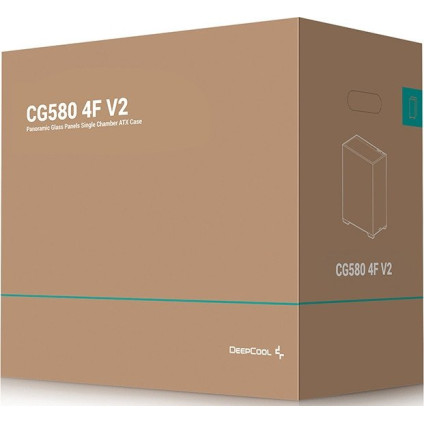 Корпус DeepCool CG580 4F V2 R-CG580-BKADA4-G-2