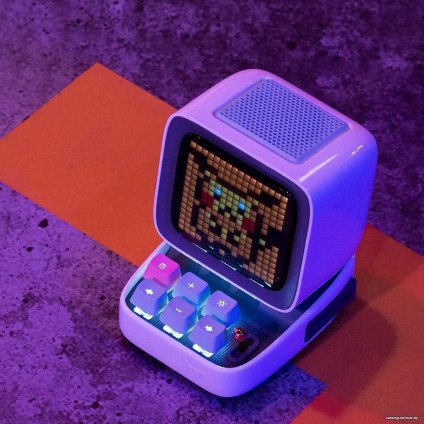 Беспроводная колонка Divoom Ditoo (розовый)