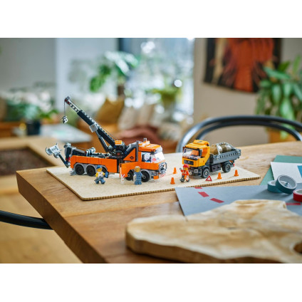 Конструктор LEGO City 60467 Тяжелый эвакуатор с краном